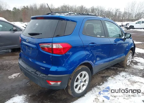 2020 Ford Ecosport Se z USA, uszkodzony, nr VIN MAJ6S3GL3LC349605